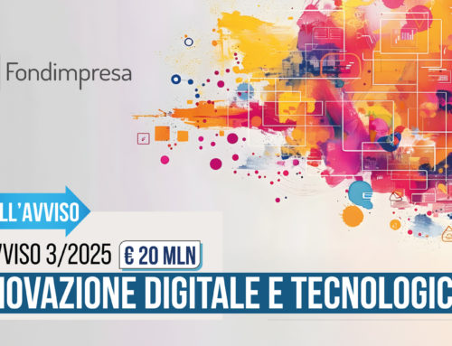 AVVISO 3/2025 Fondimpresa – INNOVAZIONE.